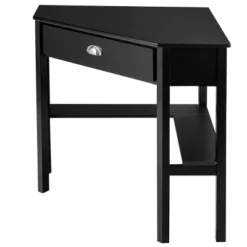 Tangkula Corner Computer DeskTable Wood Workstation BlackWhite -Beauty house GUEST c570bc47 a5a1 4b65 a59c 068a802e623b