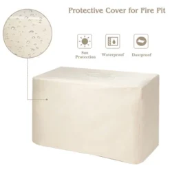 Tangkula 7PCS Patio Rattan Furniture Set Fire Pit Table Cover Cushion 17 Tangkula 7PCS Patio Rattan Furniture Set Fire Pit Table Cover Cushion -Beauty house GUEST cbd49703 9446 4193 8a37 af4820bf5310