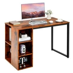 Tangkula Home Office Computer Desk Laptop Table Writing Workstation W/ 5 Cubbies -Beauty house GUEST ccd98039 ca61 4bfe af55 8ed4ca044d89