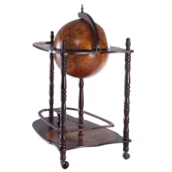 Tangkula Globe Bar Stand 34'' H Global Italian Style Rack Drinks Bottle Shelf -Beauty house GUEST d358473b aaa6 4254 8f00 5a13b9820327