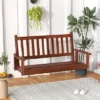 Tangkula Wooden Porch Swing 2-Person Hanging Swing Chair W/ Adjustable Galvanized Metal Chains -Beauty house GUEST d935947a 2d03 4eb6 bb05 a137dfb367aa