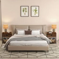 Tangkula 2-tier Nightstand Bedside End Sofa Coffee Table For Bedroom Living Room -Beauty house GUEST dbcf7661 e928 4ec5 9681 c05dfe638f99