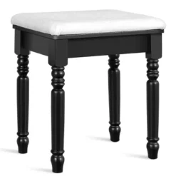 Tangkula 7 Drawers Tri-Folding Vanity Mirror Makeup Dressing Table Set W/ Necklace Hook -Beauty house GUEST dcc4305c 6c7a 466e 8196 1bbde329b5b1