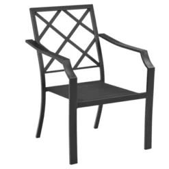 Tangkula 4 PCS Patio Dinning Chairs Cushioned Chairs W/Steel Frame For Garden Backyard & Poolside -Beauty house GUEST e71c9f04 e22b 4eba b8a8 1ea9db4dc83e