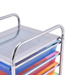Tangkula 6 Drawer Scrapbook Paper Organizer Rolling Storage Cart For Office School Multicolor -Beauty house GUEST ea68421b f90f 41ff 92e8 eb49e1b20632