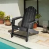 Tangkula 2PCS Adirondack Chair Outdoor With Cup Holde Weather Resistant Lounger Chair For Backyard Garden Patio And Deck Black/Grey/Turquoise/White -Beauty house GUEST eec5bbcf 6f24 4e4f 9d43 74514bdfc508
