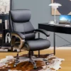 Tangkula Adjustable Executive Chair Rolling High Back Leather Office Chair Black -Beauty house GUEST f0cd3c61 d45a 4a8c b753 63b0e93f4143