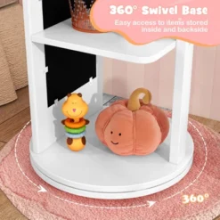 Tangkula Kids Jewelry Cabinet Standing Children Jewelry Organizer W/ Full-Length Mirror 18 Tangkula Kids Jewelry Cabinet Standing Children Jewelry Organizer W/ Full-Length Mirror -Beauty house GUEST f289df99 403c 4adf 87d5 1d33b9042afa