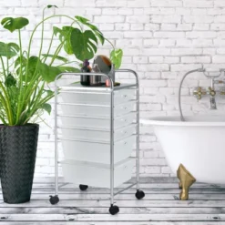 Tangkula 6 Drawer Scrapbook Paper Organizer Rolling Storage Cart For Office School Clear 12 Tangkula 6 Drawer Scrapbook Paper Organizer Rolling Storage Cart For Office School Clear -Beauty house GUEST f8d03723 e036 482d a1ab 9cdf445a86f6