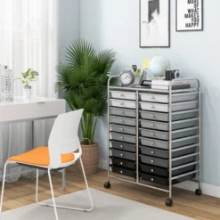 Tangkula Office Rolling Cart 20 Storage Drawers Scrapbook Paper Studio Organizer Gray 12 Tangkula Office Rolling Cart 20 Storage Drawers Scrapbook Paper Studio Organizer Gray -Beauty house GUEST fbde7715 3123 49e6 98b2 a126eb7a4f72