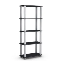 Tangkula 5-Tier Storage Rack Display Shelves Bookshelf For Home Office -Beauty house GUEST fe35d9b0 fe1a 464e a3b8 83fd2883c7ba