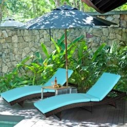 Tangkula 2-Piece Patio Adjustable Rattan Chaise Lounge Chair Folding Reclining Wicker Chair -Beauty house GUEST fef39750 6ce6 497e 86d1 a764289b99b1